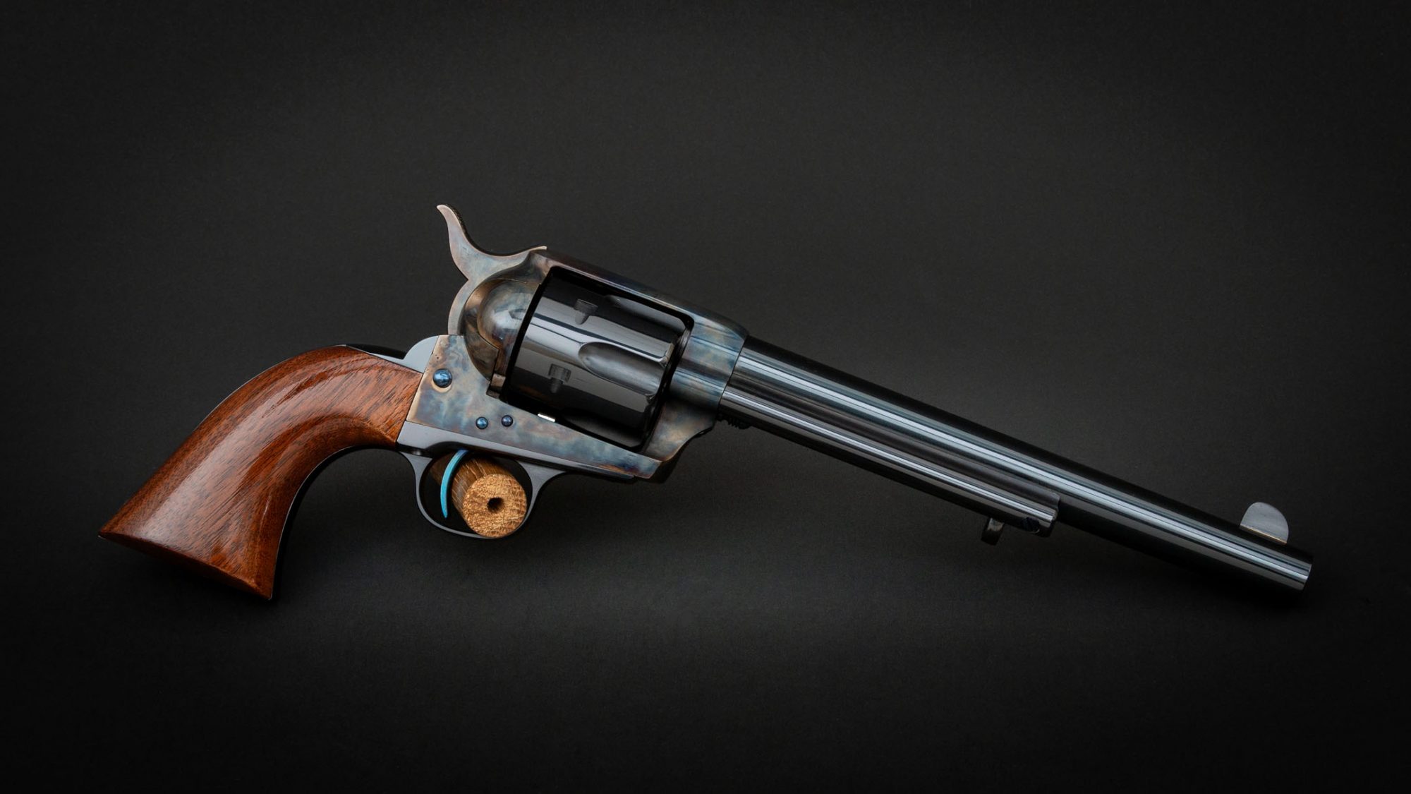 Colt Single Action Army Revolver from 1876, restored by Turnbull Restoration Co. in 2023