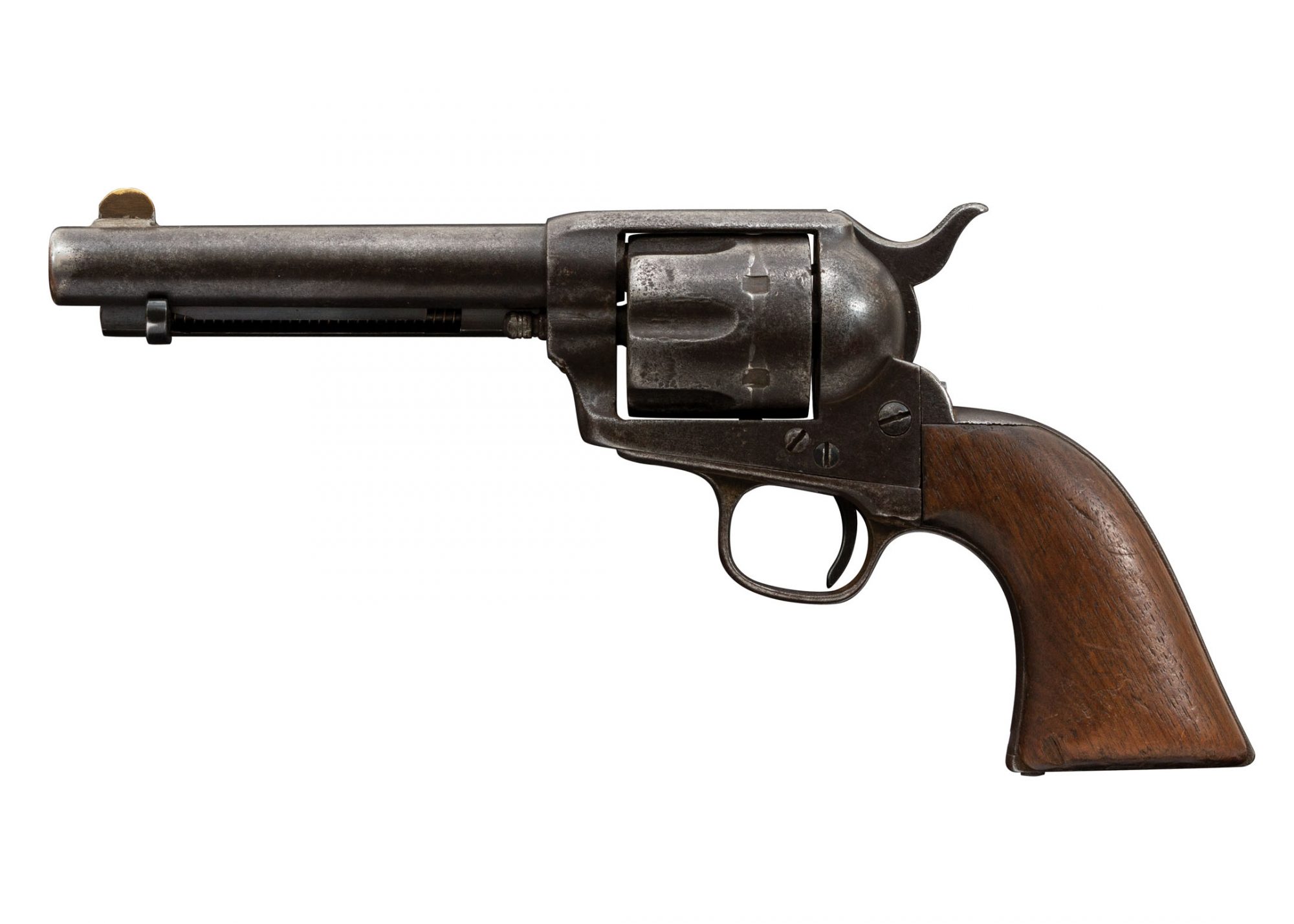 Colt Single Action Army revolver in .45 Colt from 1884, before restoration by Turnbull Restoration Co. of Bloomfield, NY