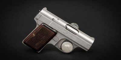 Bauer Firearms Automatic in .25 ACP, for sale by Turnbull Restoration Co. of Bloomfield, NY