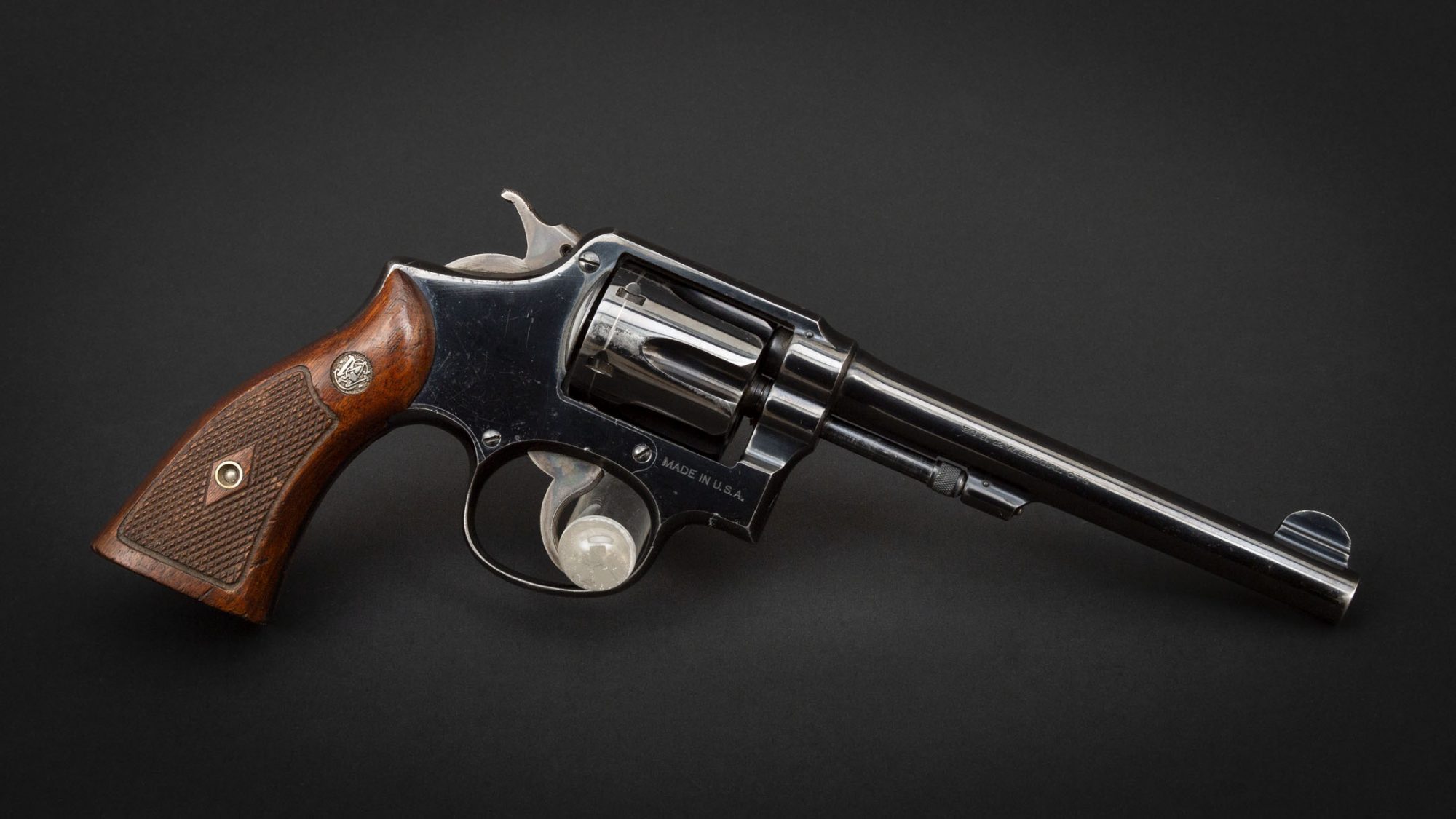 Smith and Wesson Model 10 in .38 Special, for sale by Turnbull Restoration Co. of Bloomfield, NY