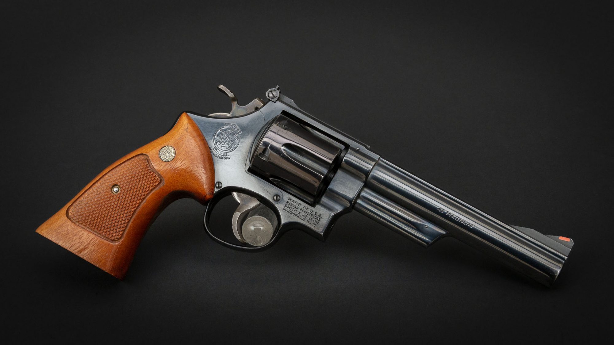 Smith and Wesson Model 57 in .41 Magnum, for sale by Turnbull Restoration Co. of Bloomfield, NY