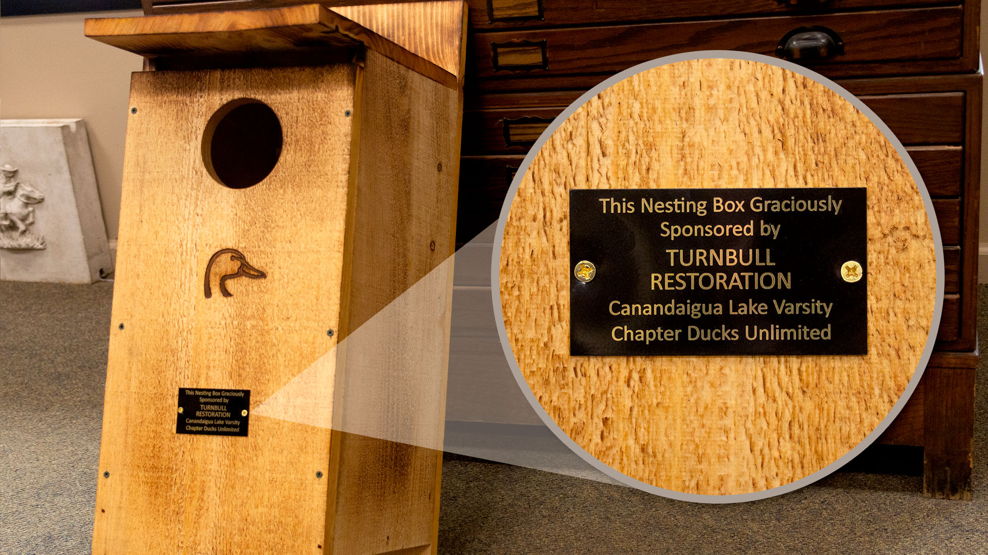 Ducks Unlimited Turnbull Restoration Nesting Box