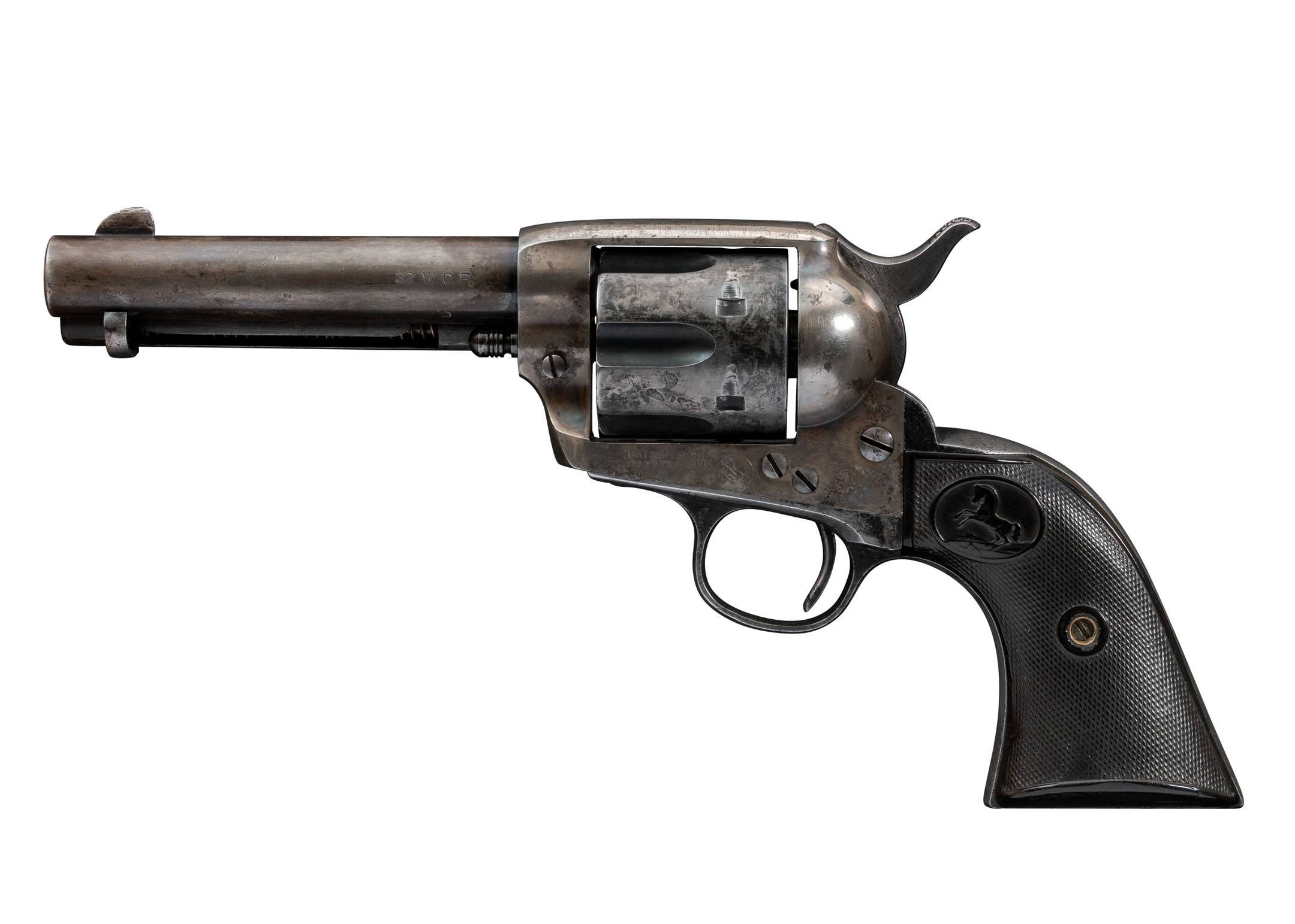 Colt Peacemaker from 1907, before restoration work by Turnbull Restoration Co.