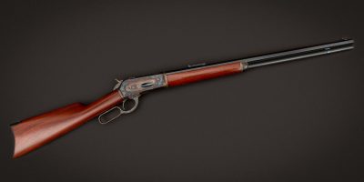 Winchester Model 1886 in .45-70 Win from 1896, restored in 2016 by Turnbull Restoration Co. of Bloomfield, NY