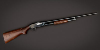 12 gauge Winchester Model 12 from 1955, for sale by Turnbull Restoration Co. of Bloomfield, NY