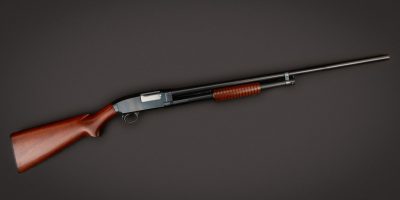 16 gauge Winchester Model 12 from 1941, previously restored, for sale by Turnbull Restoration Co. of Bloomfield, NY