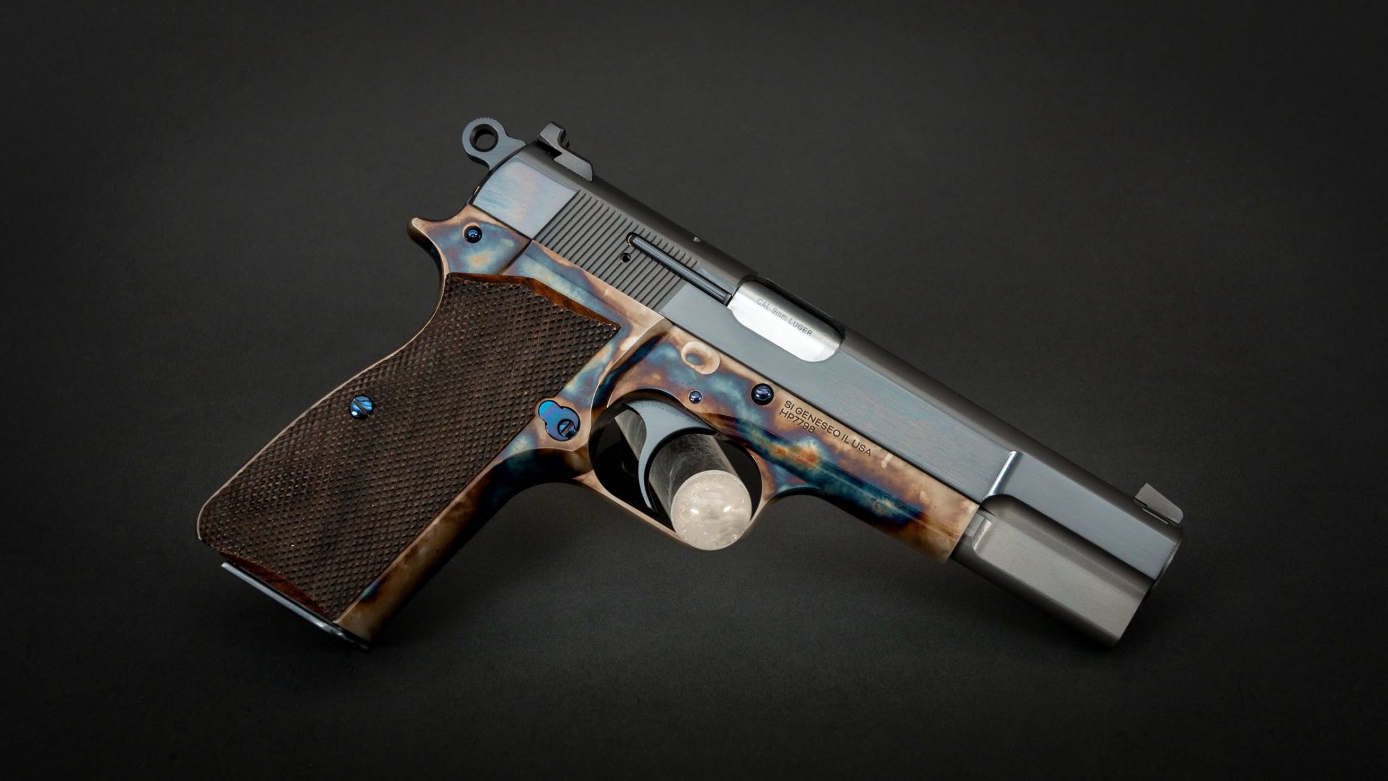 Springfield Armory SA-35 featuring Turnbull finishes