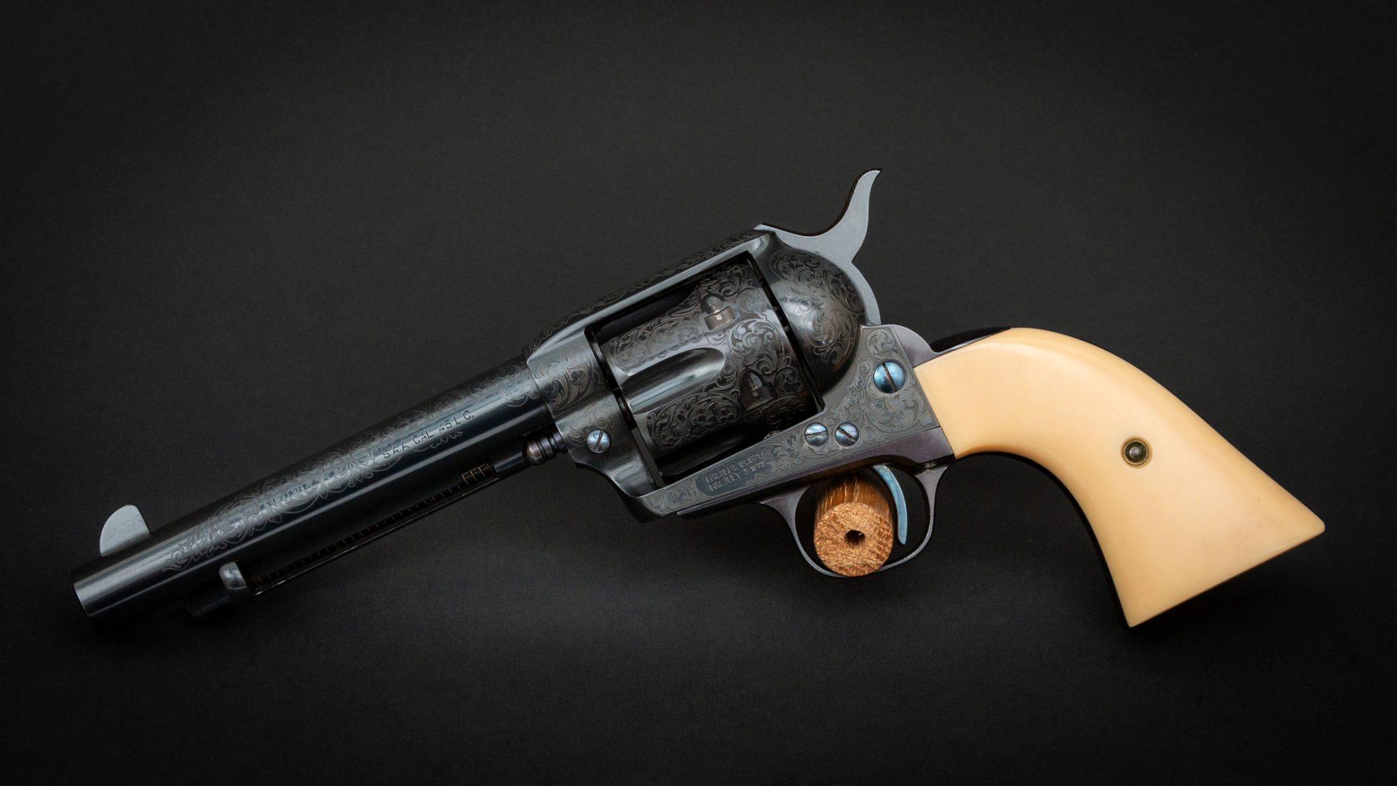 Taylor SAA in .45 Colt, for sale by Turnbull Restoration of Bloomfield, NY