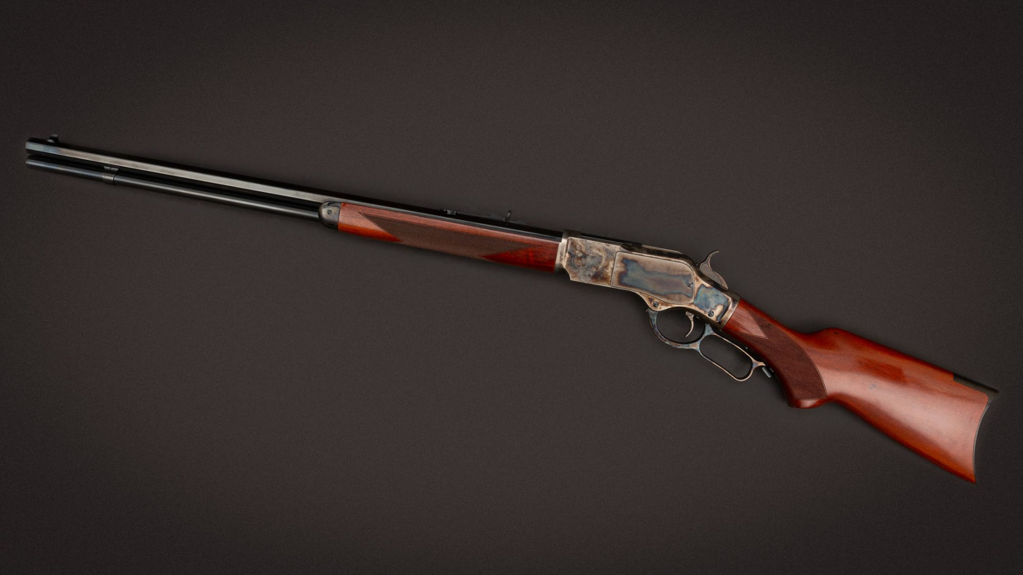 Uberti Model 1873 chambered in 45 Colt, for sale by Turnbull Restoration Co. of Bloomfield, NY