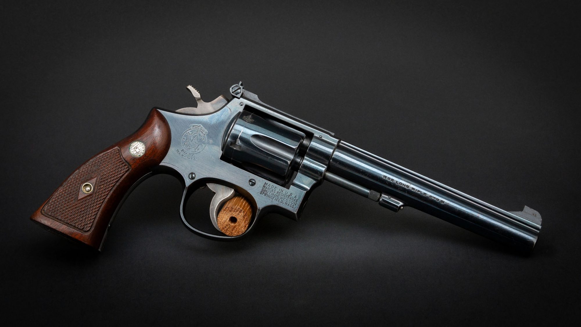 Smith & Wesson Model 17 in .22LR, for sale by Turnbull Restoration Co. of Bloomfield, NY