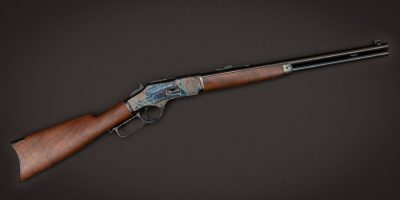 Winchester Model 1873 chambered in 44-40 Winchester, for sale by Turnbull Restoration Co. of Bloomfield, NY