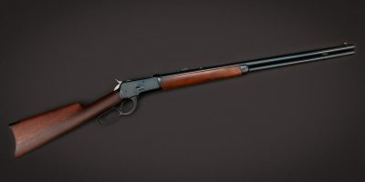 Winchester Model 1892 lever action rifle from 1894 chambered in 38-40 Winchester, for sale by Turnbull Restoration Co. of Bloomfield, NY