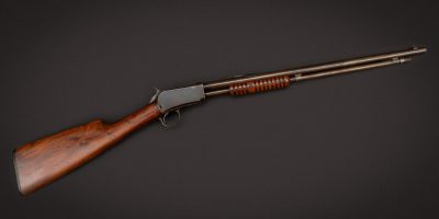 Winchester Model 1906 slide action rimfire rifle, for sale by Turnbull Restoration Co. of Bloomfield, NY