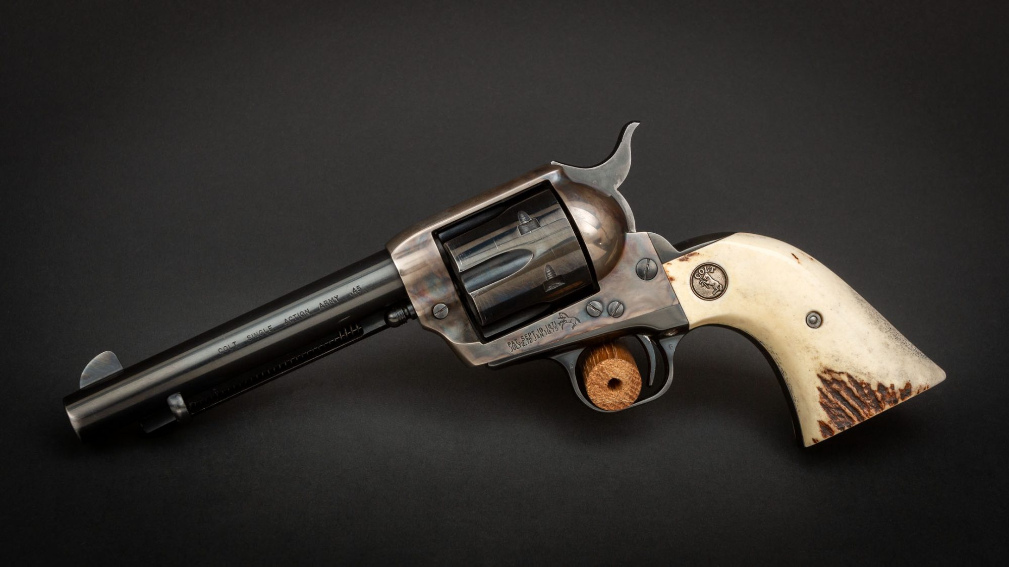 Colt SAA 3rd Generation in 45 Colt, for sale by Turnbull Restoration of Bloomfield, NY