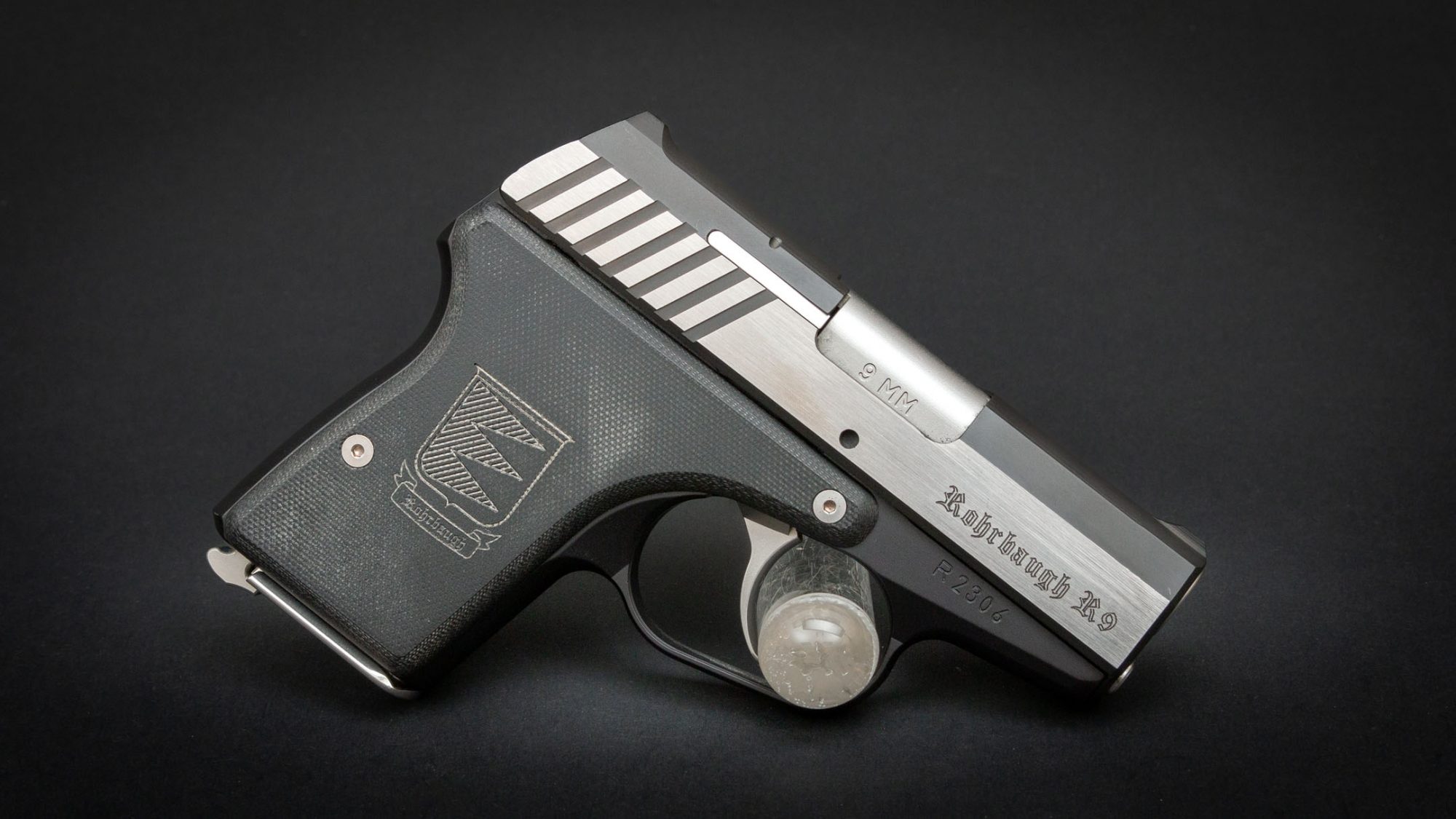 Rohrbaugh R9S Stealth Elite in 9mm, for sale by Turnbull Restoration Co. of Bloomfield, NY