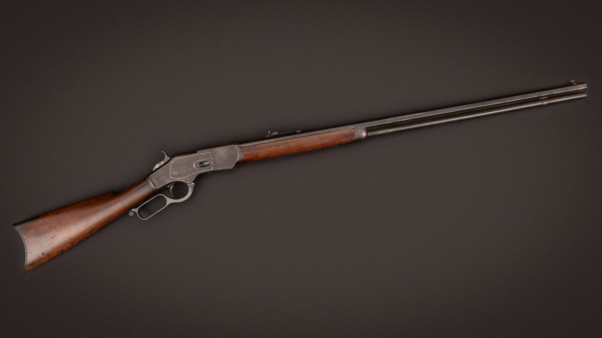 Winchester 1873 in 44WCF from 1883, for sale by Turnbull Restoration of Bloomfield, NY