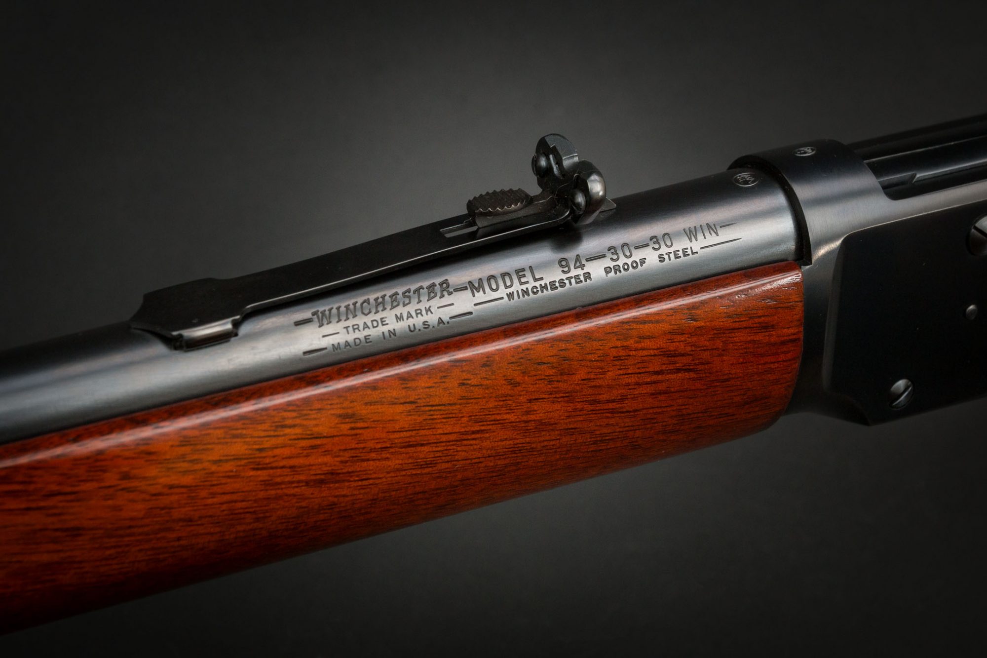 A restored Winchester Model 94 from 1964, for sale by Turnbull Restoration