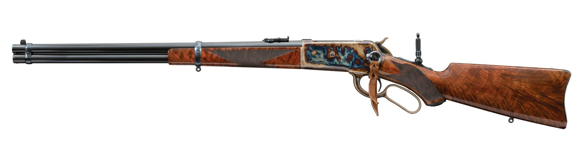 Winchester 1886 SRC from 1903 chambered in 45-70 Government, restored by Turnbull Restoration of Bloomfield NY