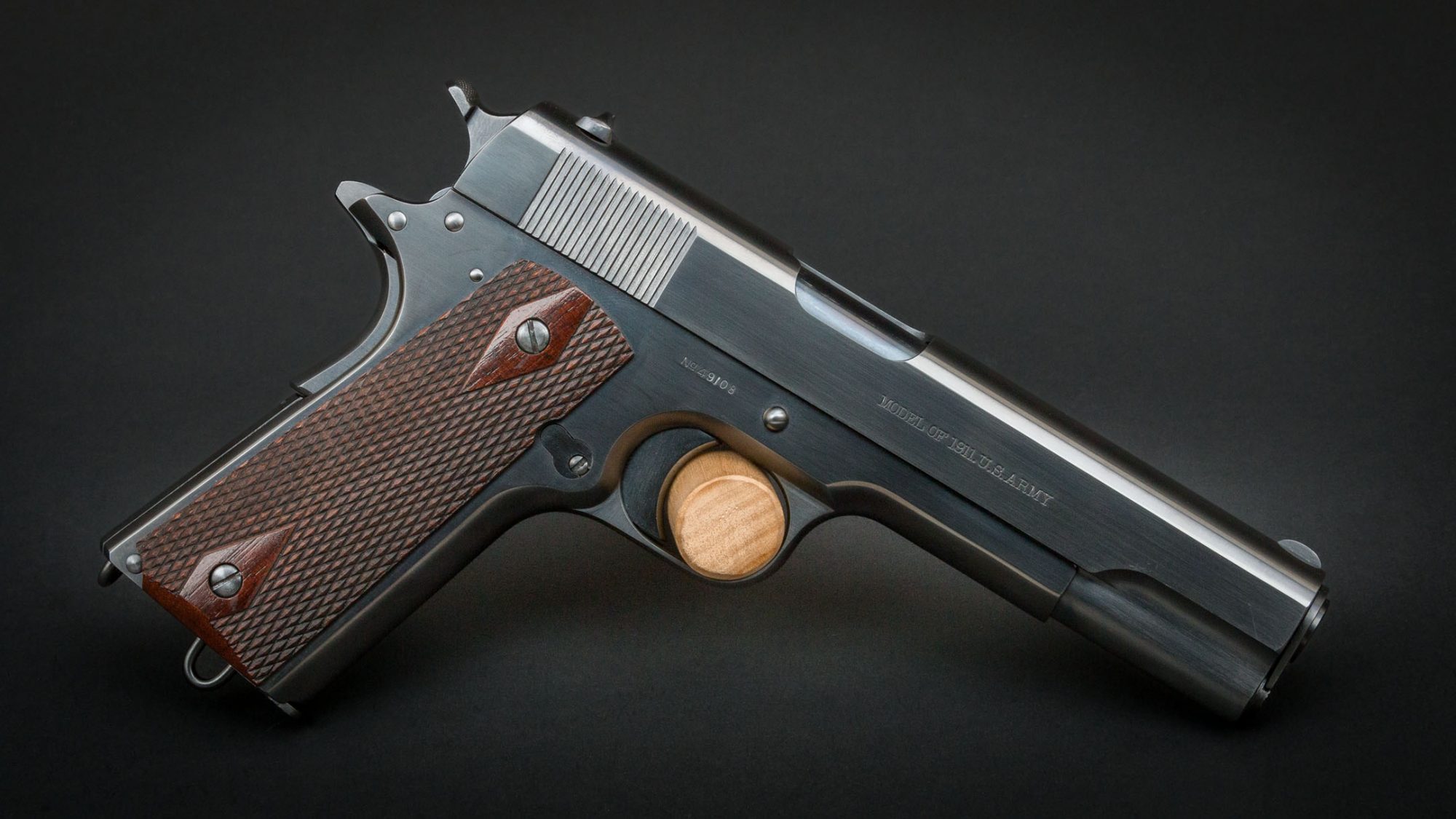 Colt 1911 U.S. Army from 1913, restored by Turnbull Restoration in 2017, and now for sale