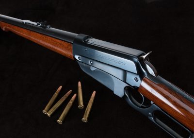 Winchester 1895 charcoal bluing by Turnbull Restoration