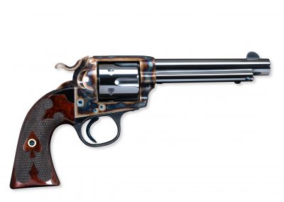 Turnbull restored Colt SAA Bisley revolver with nitre blued parts
