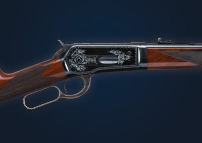 Winchester 1886 charcoal bluing by Turnbull Restoration