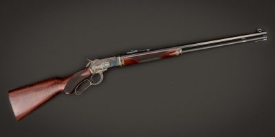 Winchester 1892 Deluxe Takedown featuring wood and metal finishes by Turnbull Restoration