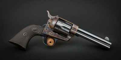Colt SAA in 45 Colt from 1899, restored in 2000 by Turnbull Restoration, now for sale